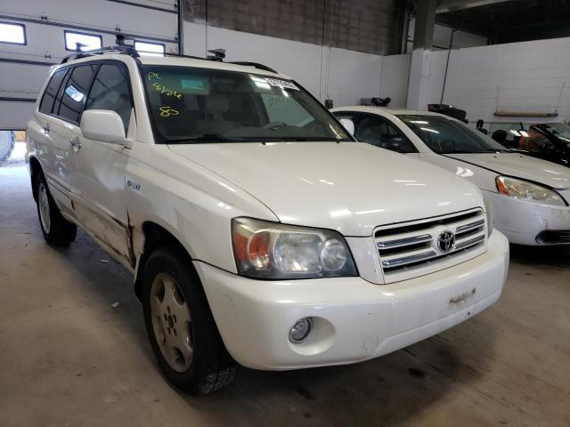 TOYOTA HIGHLANDER 2006 with VIN JTEHP21A560178492 - Photo from auction