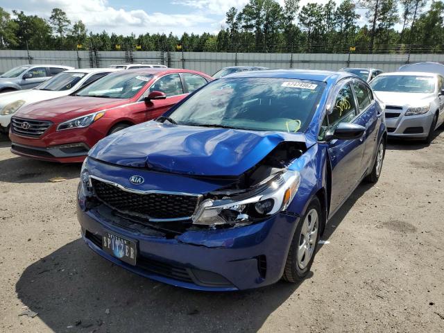 Photo 2 from auction – 2017 KIA FORTE LX with VIN 3KPFK4A76HE043395