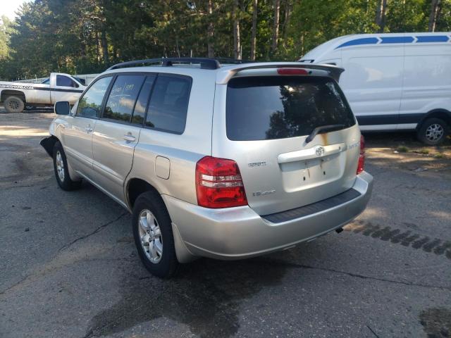 Photo 3 from auction – 2003 TOYOTA HIGHLANDER with VIN JTEHF21A730147260