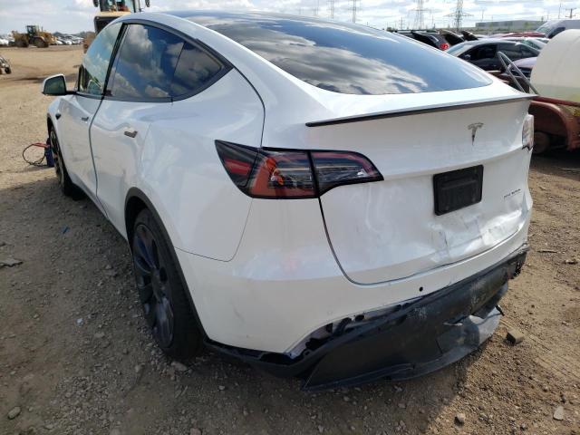 Photo 3 from auction – 2021 TESLA MODEL Y with VIN 5YJYGDEF6MF261711