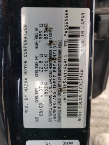 Photo 10 from auction – 2010 MAZDA 3 S with VIN JM1BL1H54A1196915