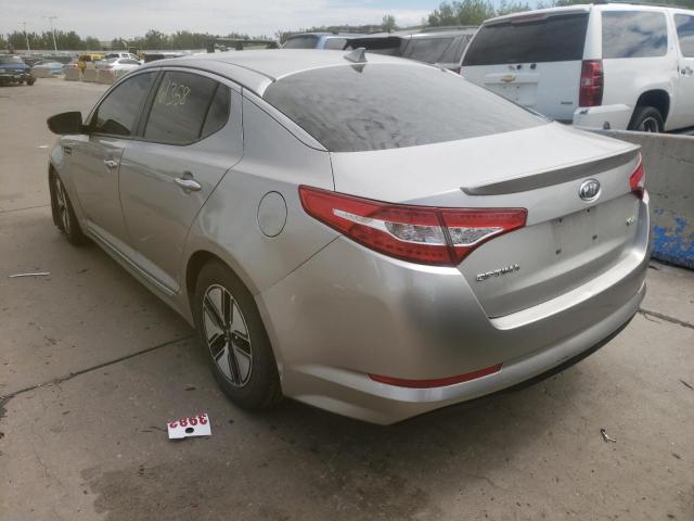 Photo 3 from auction – 2012 KIA OPTIMA HYB with VIN KNAGM4AD7C5014509