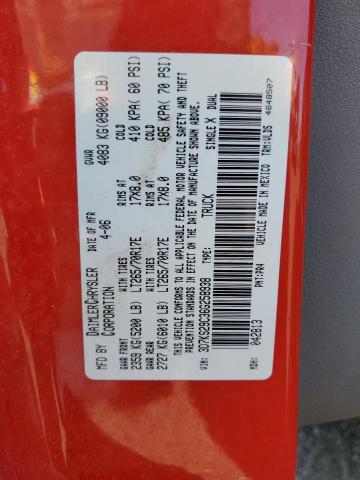 Photo 10 from auction – 2006 DODGE RAM 2500 with VIN 3D7KS29C36G258938