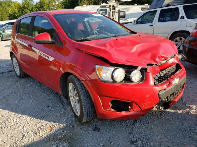 CHEVROLET SONIC LT 2012 with VIN 1G1JD6SHXC4196565 - Photo from auction