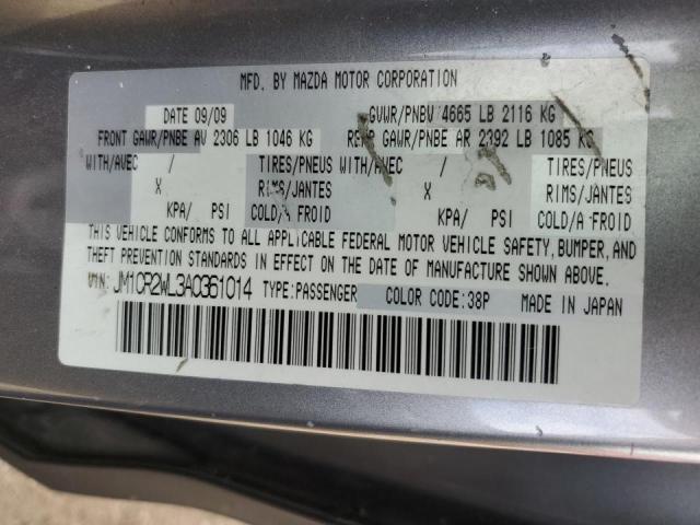 Photo 10 from auction – 2010 MAZDA 5 with VIN JM1CR2WL3A0361014