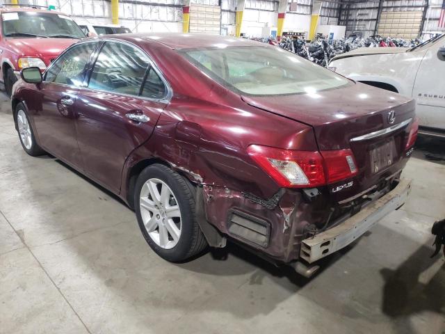 Photo 3 from auction – 2007 LEXUS ES 350 with VIN JTHBJ46G672004679