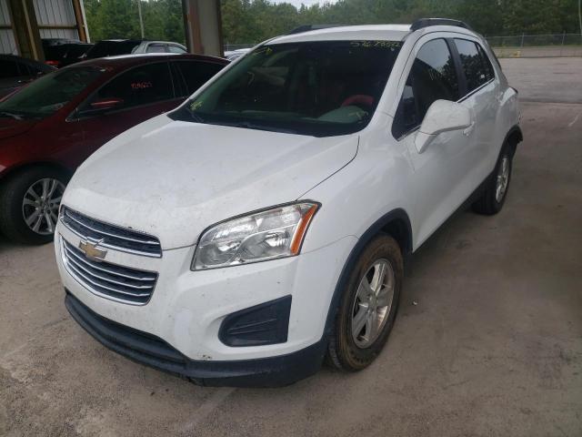 Photo 2 from auction – 2016 CHEVROLET TRAX 1LT with VIN 3GNCJLSB6GL198582