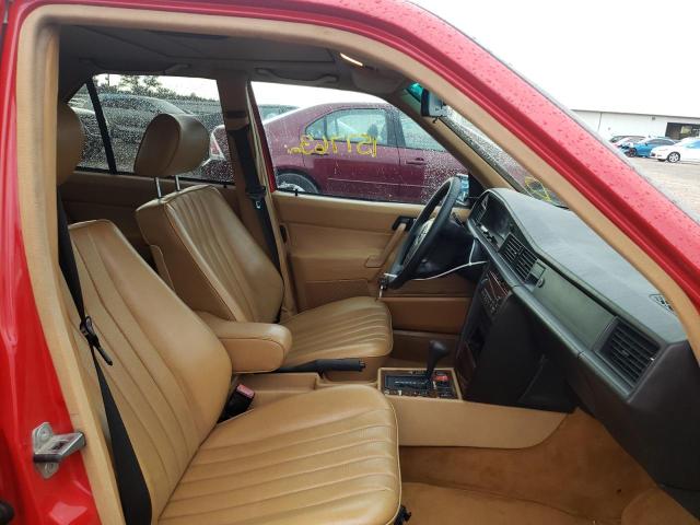 Photo 5 from auction – 1992 MERCEDES-BENZ 190 E 2.6 with VIN WDBDA29D4NF886102