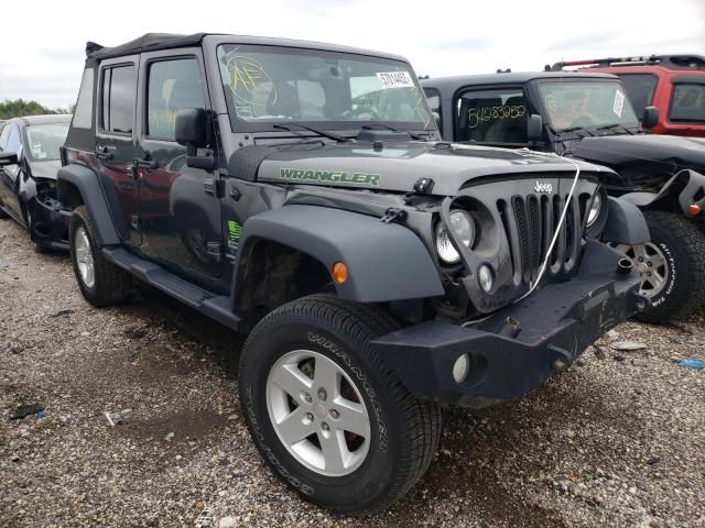 JEEP WRANGLER U 2018 with VIN 1C4BJWDG7JL821886 - Photo from auction