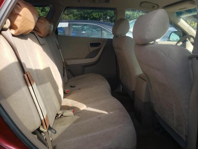 Photo 6 from auction – 2005 NISSAN MURANO SL with VIN JN8AZ08TX5W325952