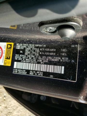 Photo 10 from auction – 2015 LEXUS RX 350 BAS with VIN JTJBK1BA9F2481052