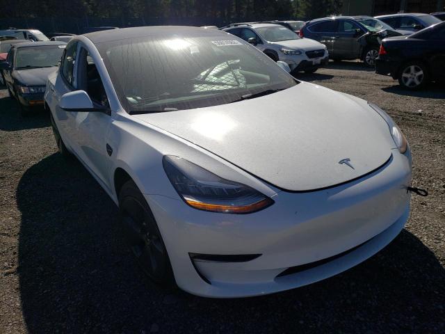 TESLA MODEL 3 2022 with VIN 5YJ3E1EB3NF260156 - Photo from auction