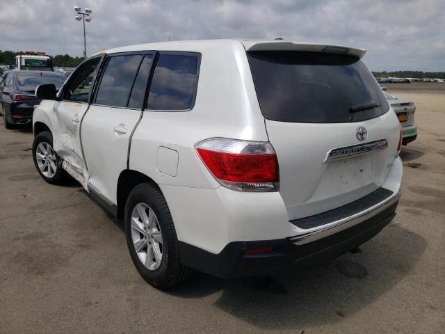 Photo 3 from auction – 2012 TOYOTA HIGHLANDER with VIN 5TDBK3EH1CS169013