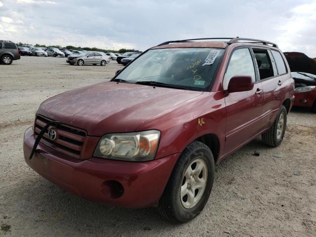 Photo 2 from auction – 2005 TOYOTA HIGHLANDER with VIN JTEGP21A550046276