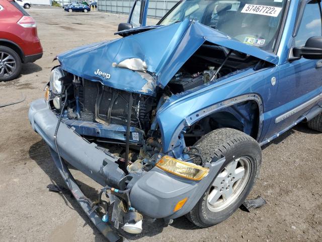 Photo 9 from auction – 2005 JEEP LIBERTY SP with VIN 1J4GL48K55W666532