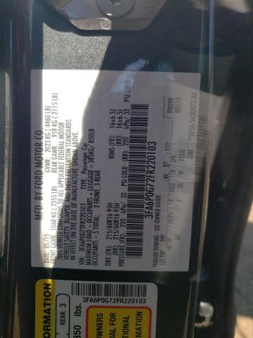 Photo 10 from auction – 2015 FORD FUSION S with VIN 3FA6P0G72FR220103