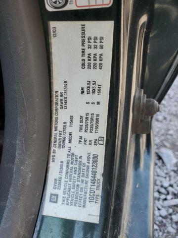Photo 10 from auction – 2004 CHEVROLET COLORADO with VIN 1GCDT146448123000