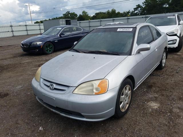Photo 2 from auction – 2002 HONDA CIVIC EX with VIN 1HGEM22982L007847