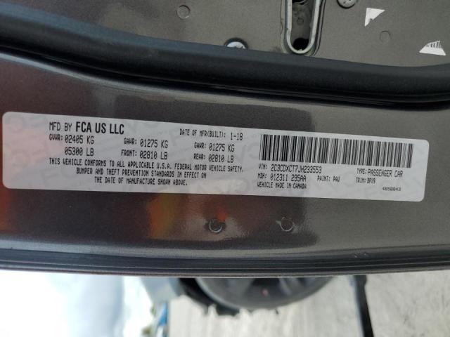 Photo 10 from auction – 2018 DODGE CHARGER R/ with VIN 2C3CDXCT7JH233553