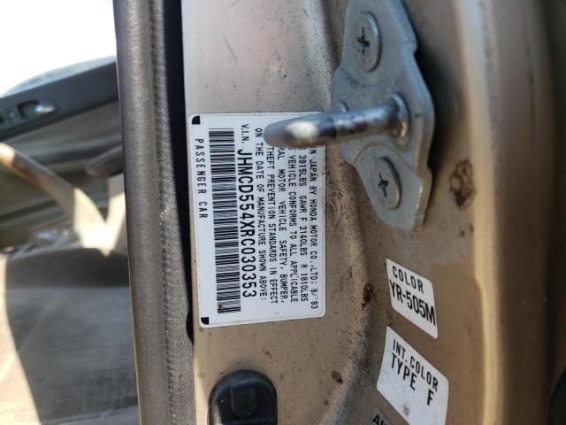 Photo 10 from auction – 1994 HONDA ACCORD LX with VIN JHMCD554XRC030353