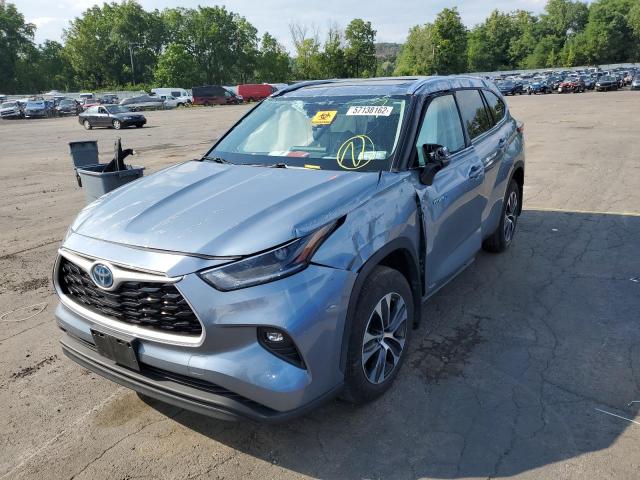 Photo 2 from auction – 2021 TOYOTA HIGHLANDER with VIN 5TDGBRCH1MS064761