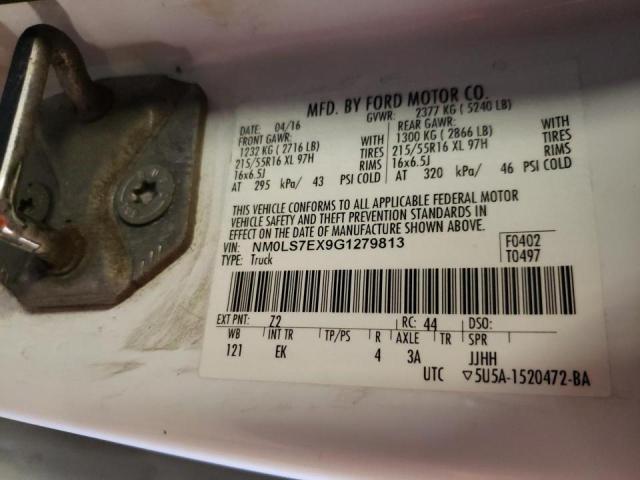 Photo 10 from auction – 2016 FORD TRANSIT CO with VIN NM0LS7EX9G1279813