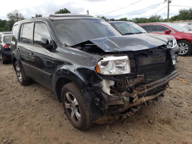 HONDA PILOT EXL 2013 with VIN 5FNYF4H50DB025237 - Photo from auction