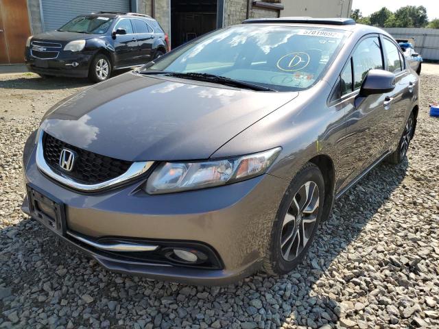 Photo 2 from auction – 2013 HONDA CIVIC EXL with VIN 2HGFB2F92DH515008