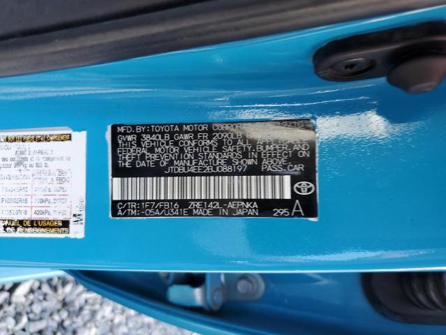 Foto 10 de la subasta – 2011 TOYOTA COROLLA BA con VIN JTDBU4EE2BJ088197