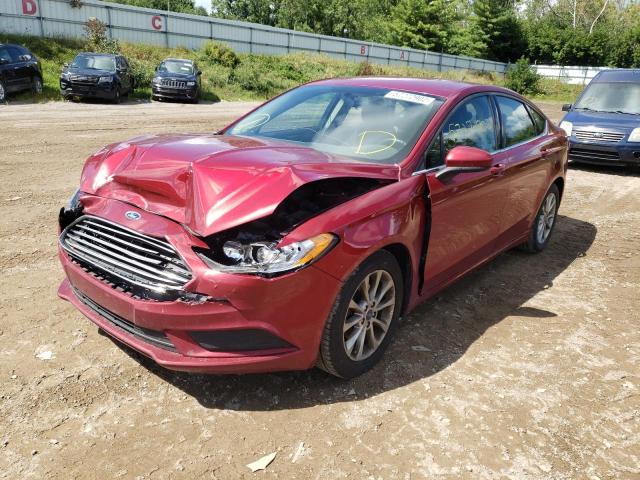Photo 2 from auction – 2017 FORD FUSION SE with VIN 3FA6P0HD7HR378640