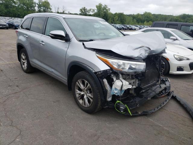 TOYOTA HIGHLANDER 2015 with VIN 5TDJKRFH3FS181150 - Photo from auction