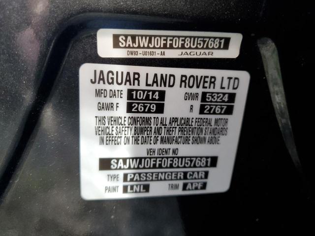 Photo 10 from auction – 2015 JAGUAR XF 3.0 SPO with VIN SAJWJ0FF0F8U57681