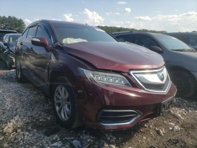 ACURA RDX 2016 with VIN 5J8TB4H38GL012307 - Photo from auction