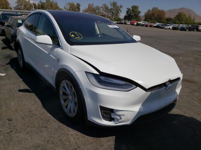 TESLA MODEL X 2016 with VIN 5YJXCAE21GF008643 - Photo from auction