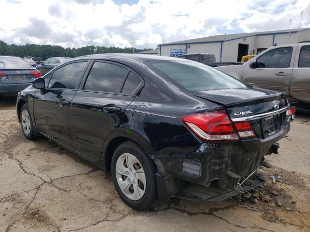 Photo 3 from auction – 2013 HONDA CIVIC LX with VIN 19XFB2F58DE005088