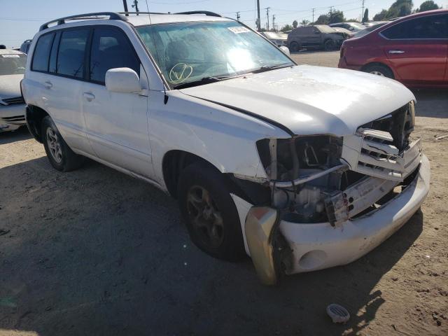 TOYOTA HIGHLANDER 2007 with VIN JTEGD21A870161420 - Photo from auction