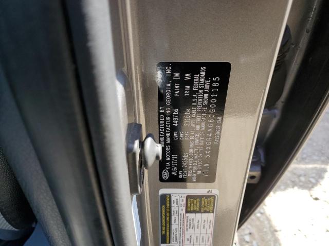 Photo 10 from auction – 2012 KIA OPTIMA SX with VIN 5XXGR4A66CG001185