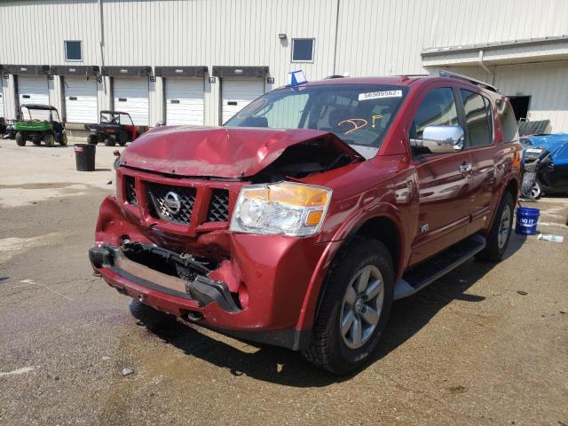 Photo 2 from auction – 2008 NISSAN ARMADA SE with VIN 5N1BA08C68N601329