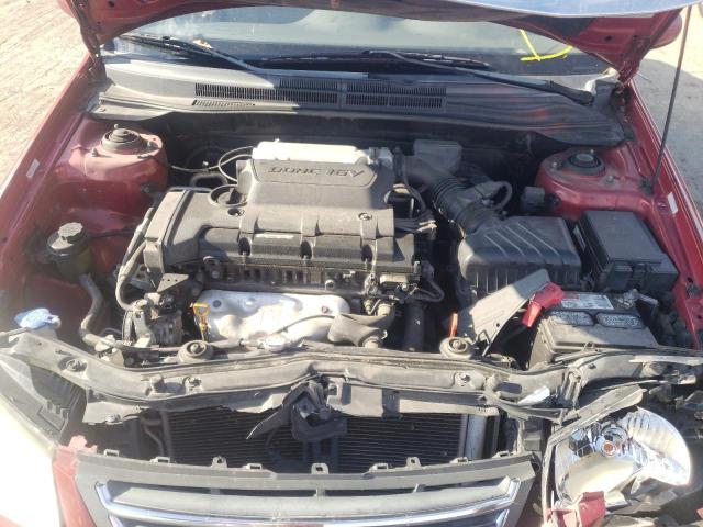 Photo 7 from auction – 2008 KIA SPECTRA EX with VIN KNAFE121285520011