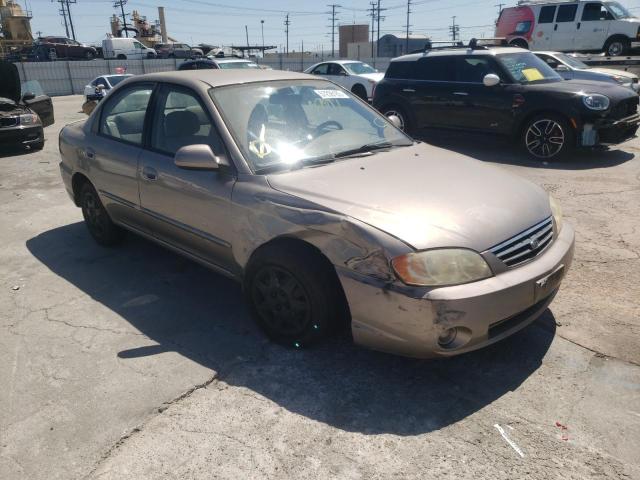 KIA SPECTRA BA 2003 with VIN KNAFB121935242533 - Photo from auction