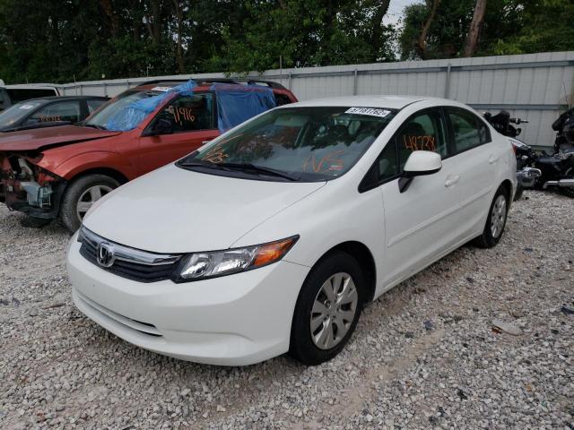 Photo 2 from auction – 2012 HONDA CIVIC LX with VIN 19XFB2F56CE002804