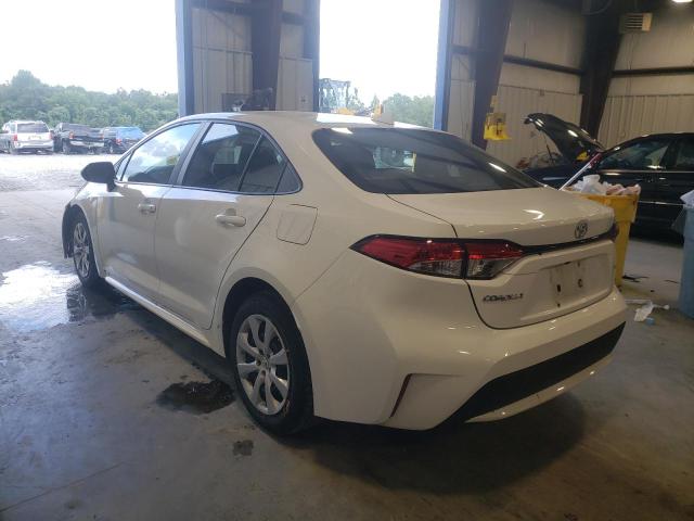 Photo 3 from auction – 2021 TOYOTA COROLLA LE with VIN 5YFEPMAE4MP187547