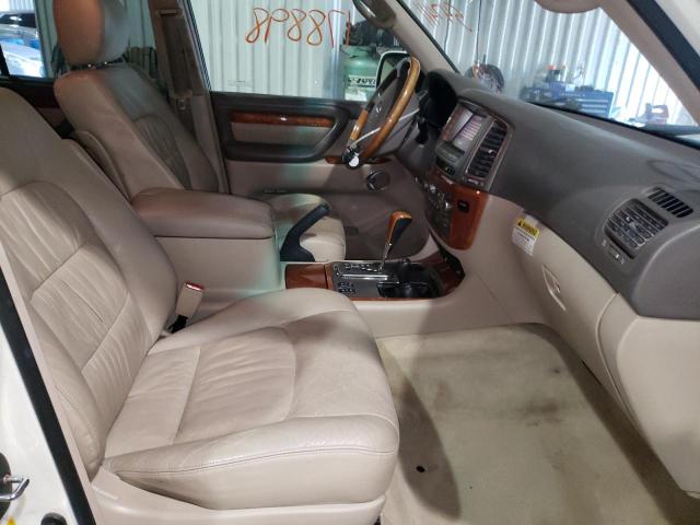 Photo 5 from auction – 2004 LEXUS LX 470 with VIN JTJHT00W343547411
