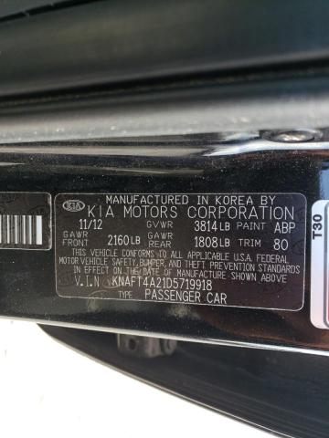 Photo 10 from auction – 2013 KIA FORTE LX with VIN KNAFT4A21D5719918