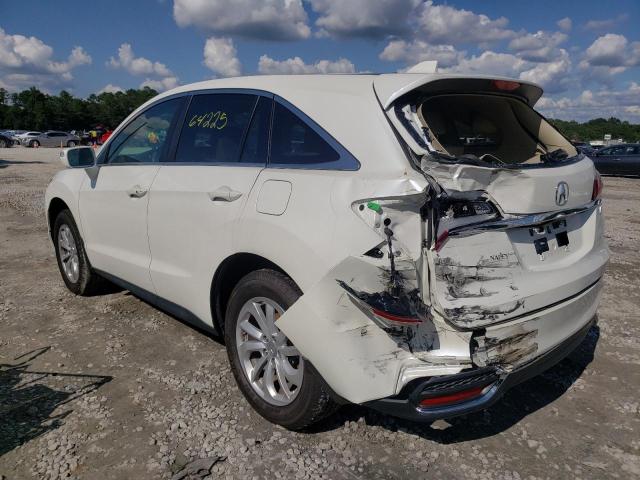 Photo 3 from auction – 2017 ACURA RDX TECHNO with VIN 5J8TB4H52HL023676