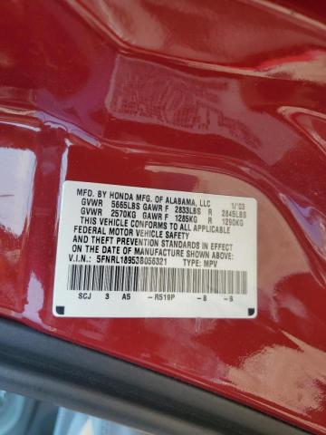 Photo 10 from auction – 2003 HONDA ODYSSEY EX with VIN 5FNRL18953B056321