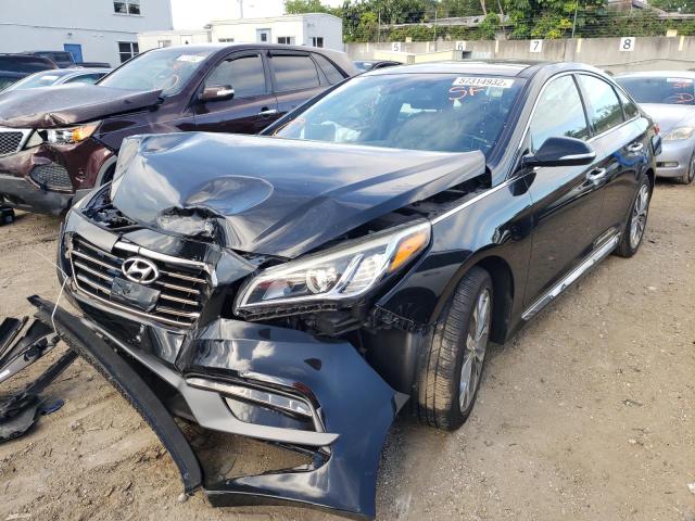 Photo 2 from auction – 2015 HYUNDAI SONATA SPO with VIN 5NPE34ABXFH257537