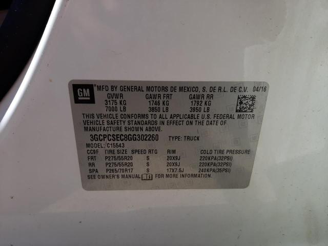 Photo 10 from auction – 2016 CHEVROLET SILVRDO LT with VIN 3GCPCSEC8GG302260
