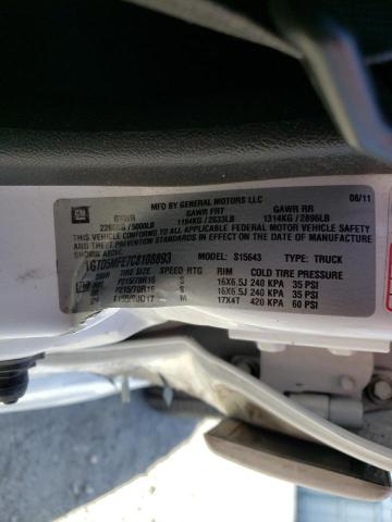 Photo 10 from auction – 2012 GMC CANYON SLE with VIN 1GTD5MFE7C8108893
