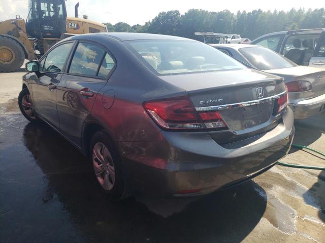Photo 3 from auction – 2013 HONDA CIVIC LX with VIN 19XFB2F57DE231803
